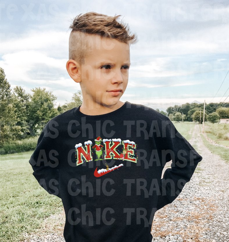 Boys grinch discount sweatshirt
