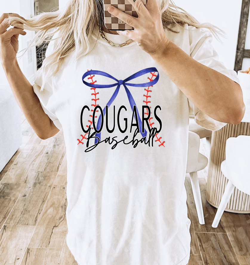 Cougars Baseball (white)