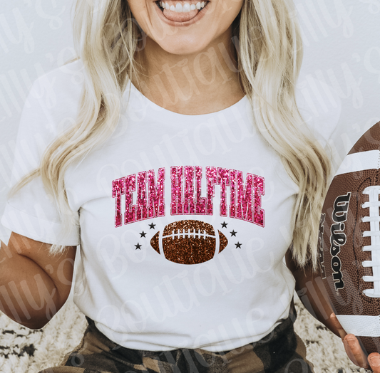 Team Halftime tee (not actual glitter)