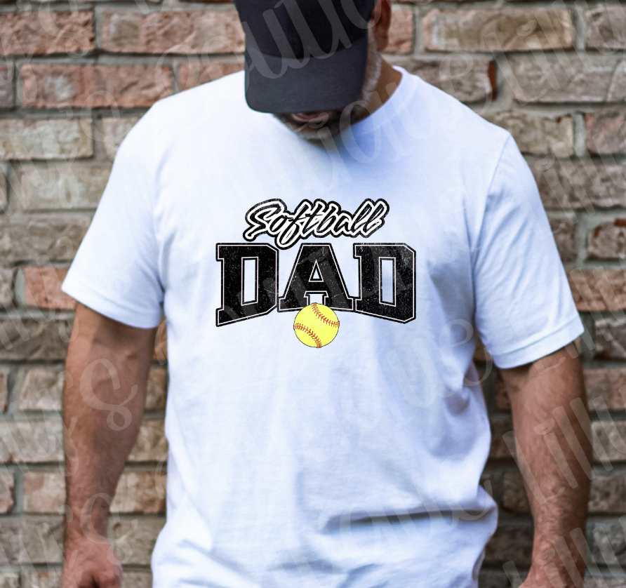 Softball dad tee