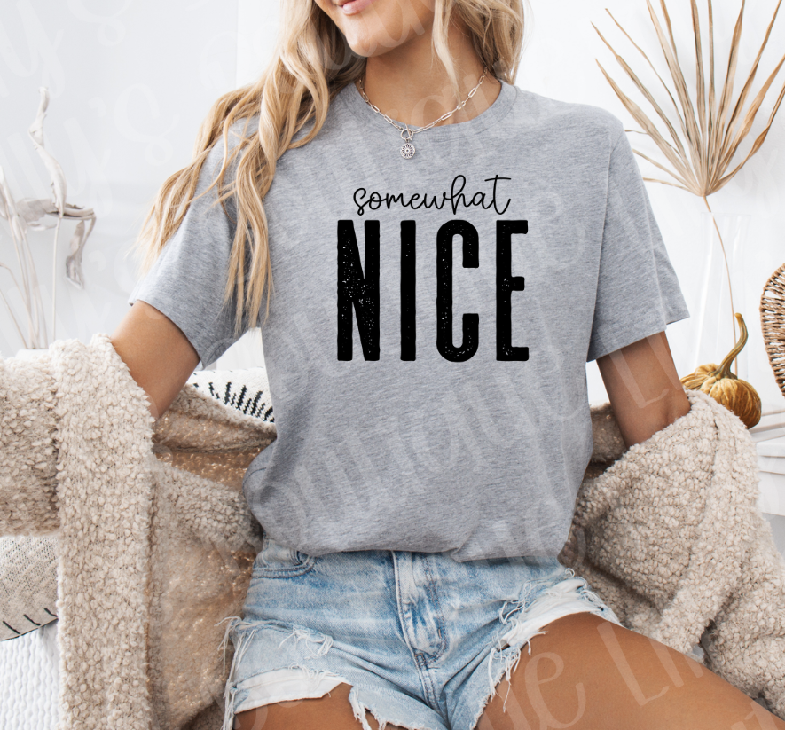 Somewhat nice (grey)