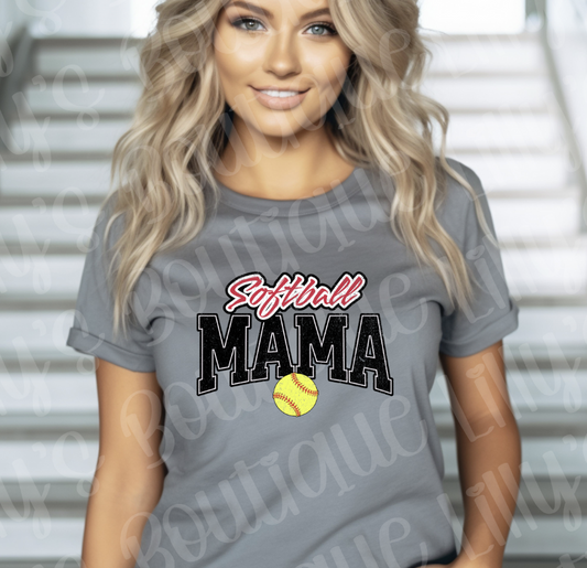 Softball mama tee