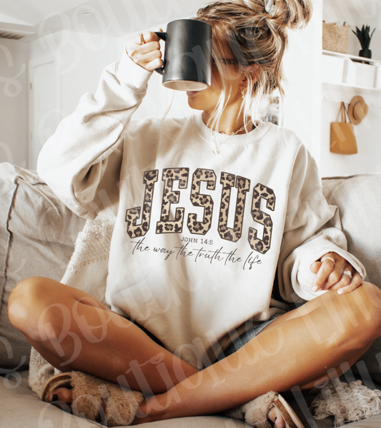 Jesus, the way the trutha and the life (tan)