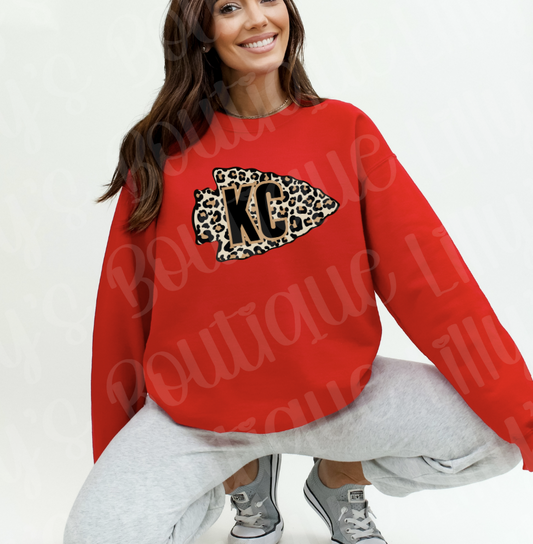 Leopard KC sweatshirt