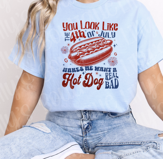 You look like the 4th of July (light blue)
