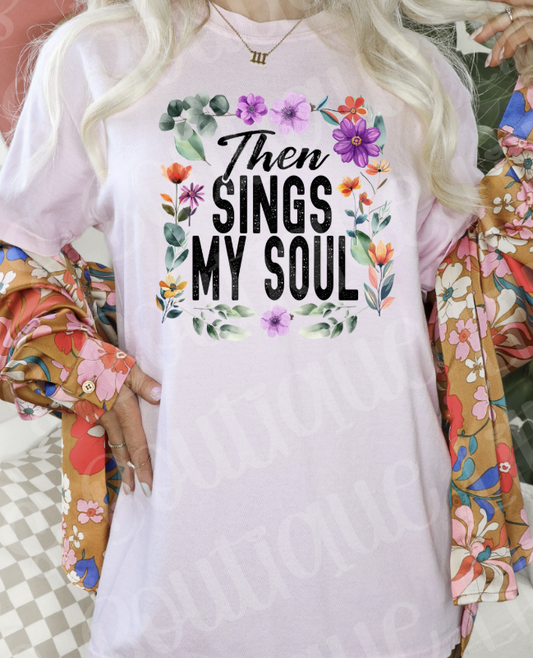 Then sings my soul (light pink)