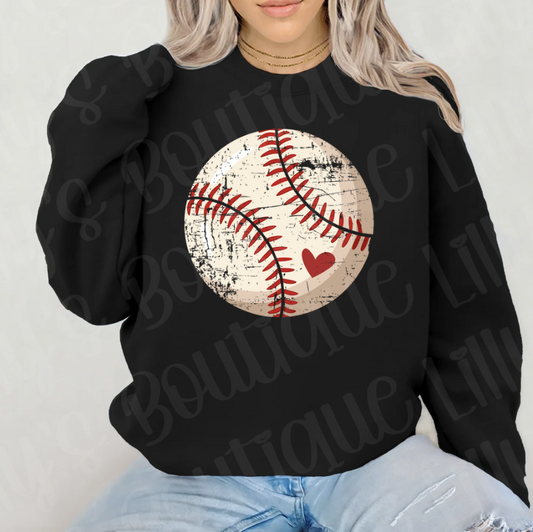 Grunge Baseball (black)