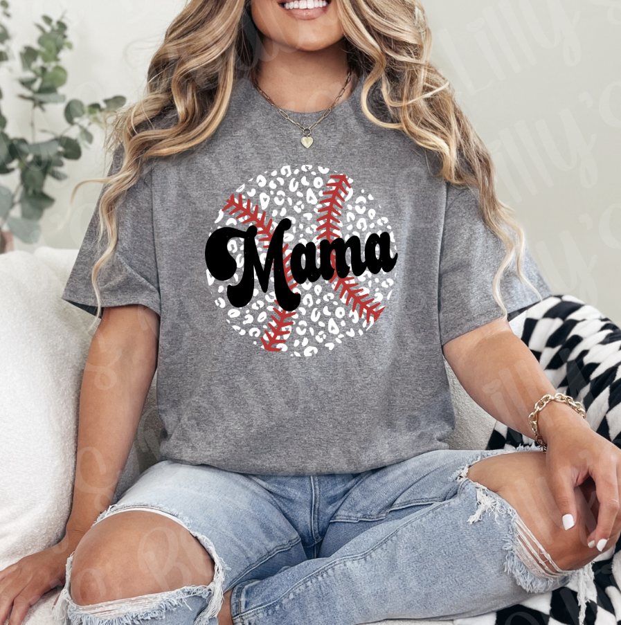 Baseball mama (graphite grey)