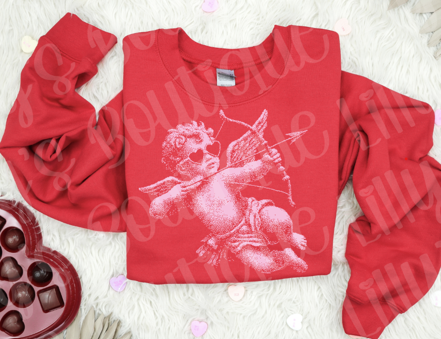 Cupid Halftone (red)