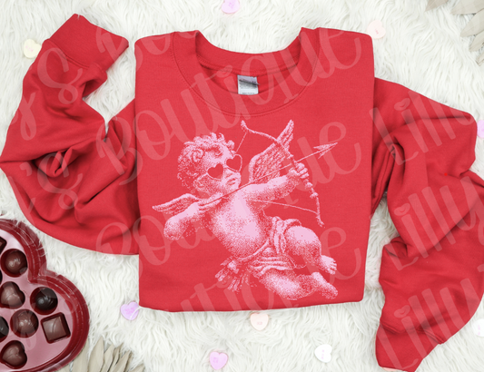 Cupid Halftone (red)