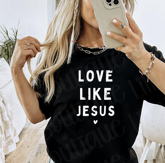 Love like Jesus