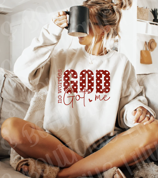 No worries, Gods got me (natural)