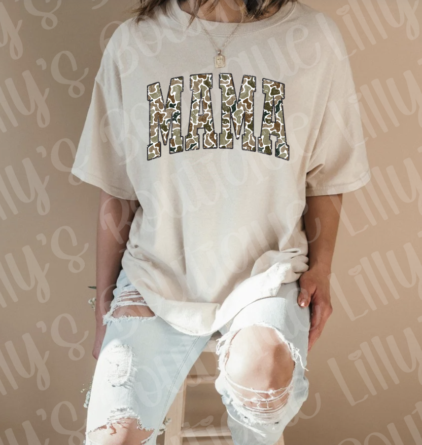 Mama Camo (tan)