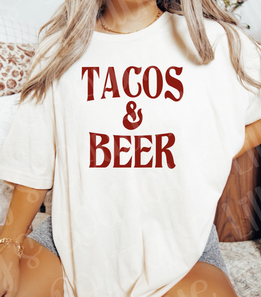 tacos and beer (ivory)