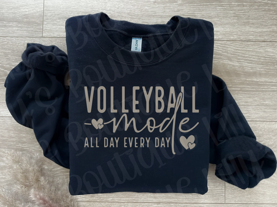 Volleyball mode (black)