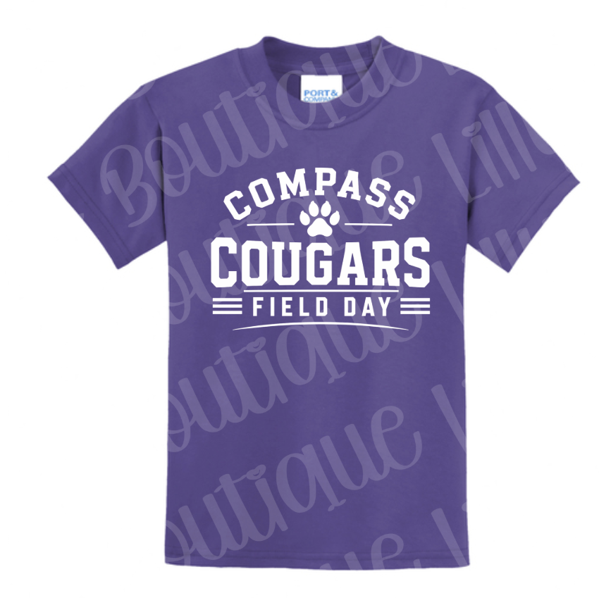 Purple Field Day Cougars