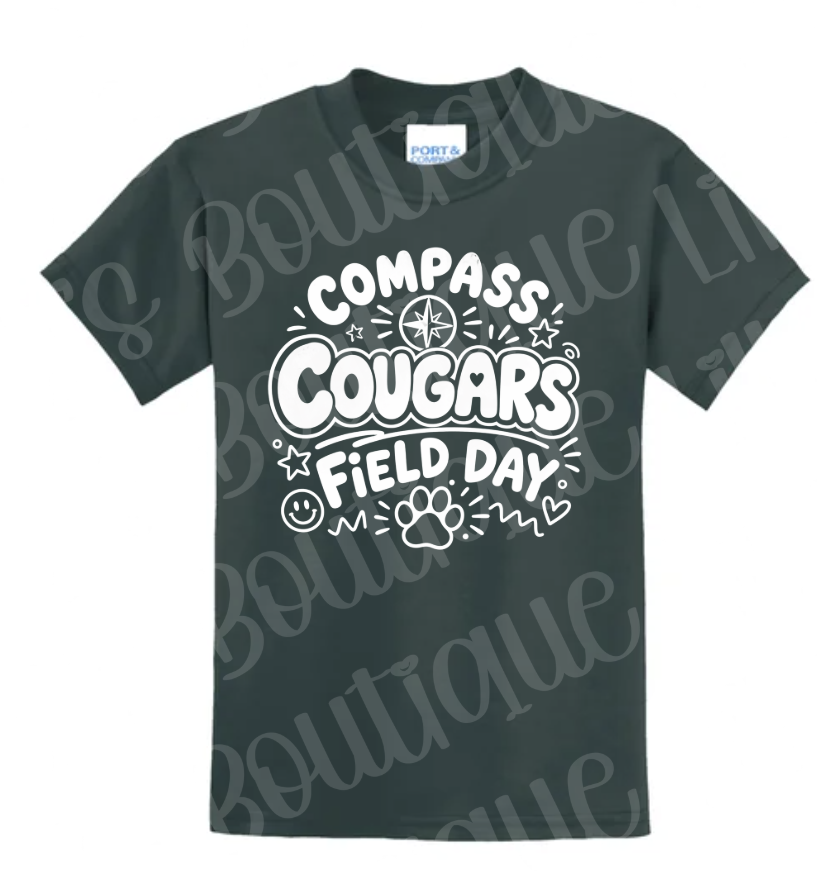 dark green Field Day Cougars