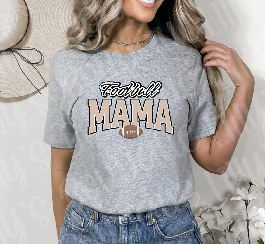 Football mama tee