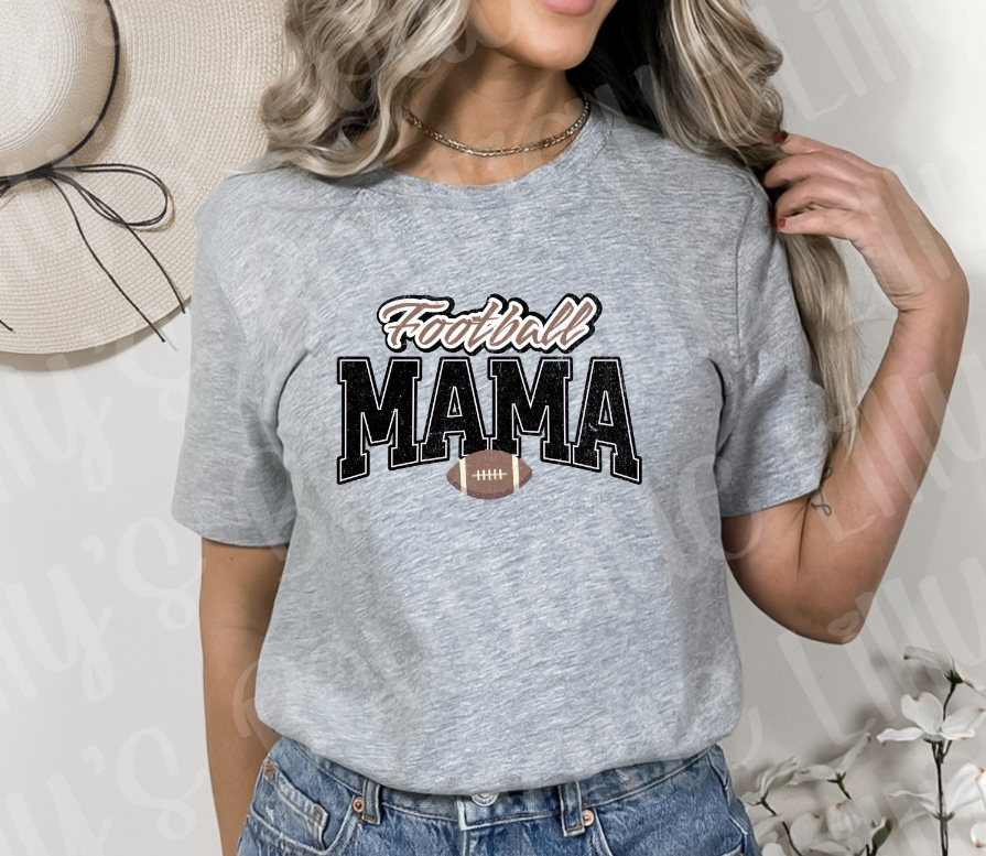 Football mama tee