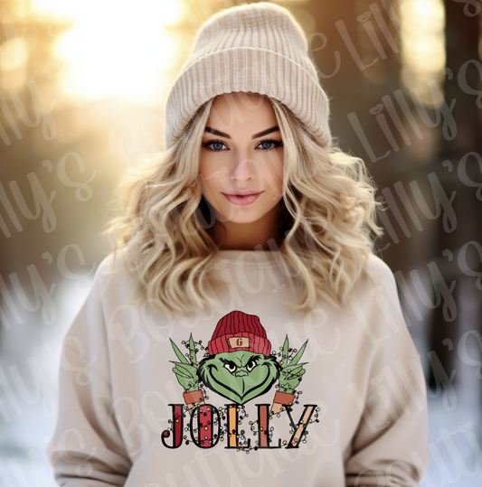 JOlly Grinch Sweatshirt