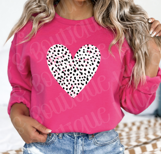 Grunge Heart sweatshirt