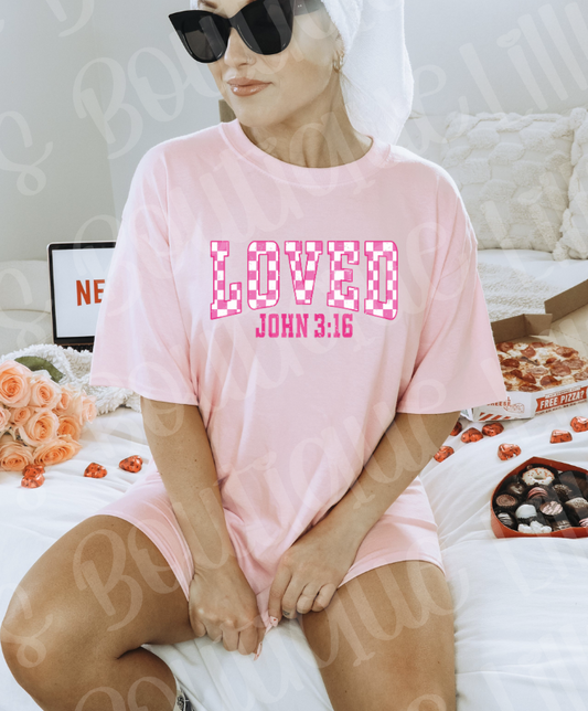 Loved John 3:16 tee