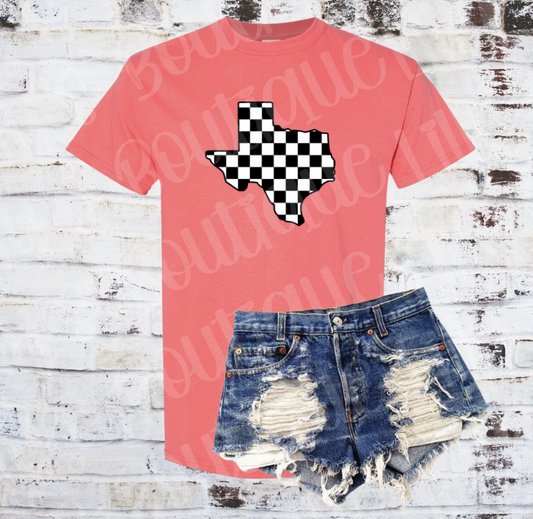 checkered texas