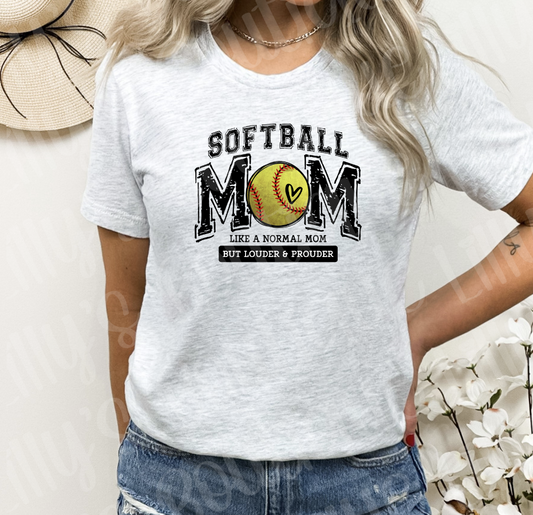 Softball mom tee