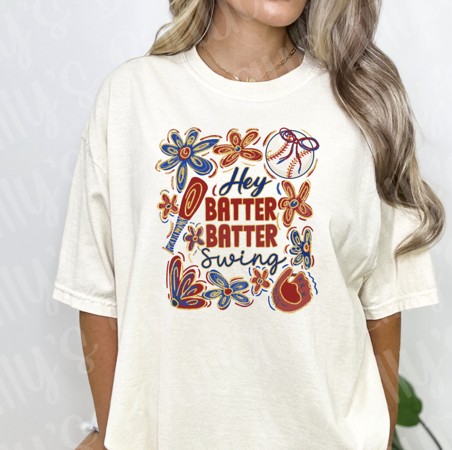 Hey Batter Batter (ivory)