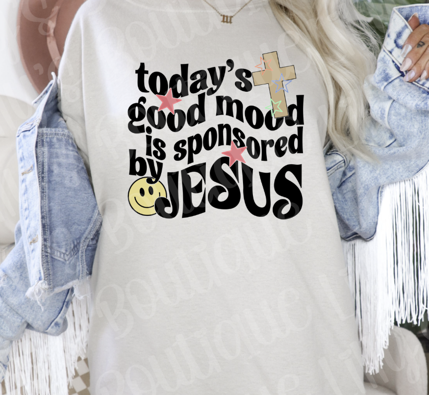 Sponsored by Jesus (ivory)