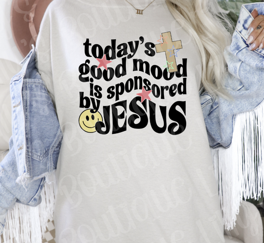 Sponsored by Jesus (ivory)
