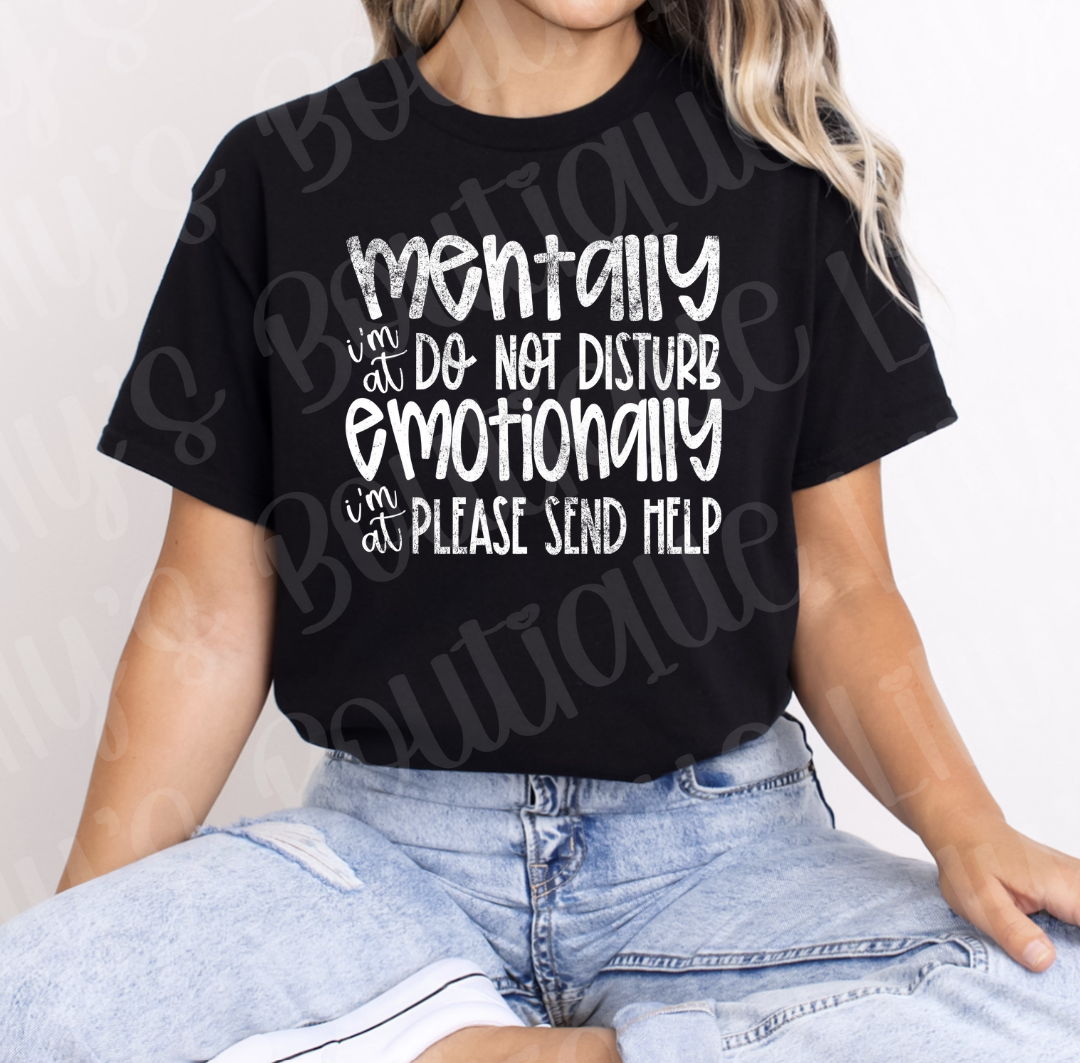 Do not disturb (black)