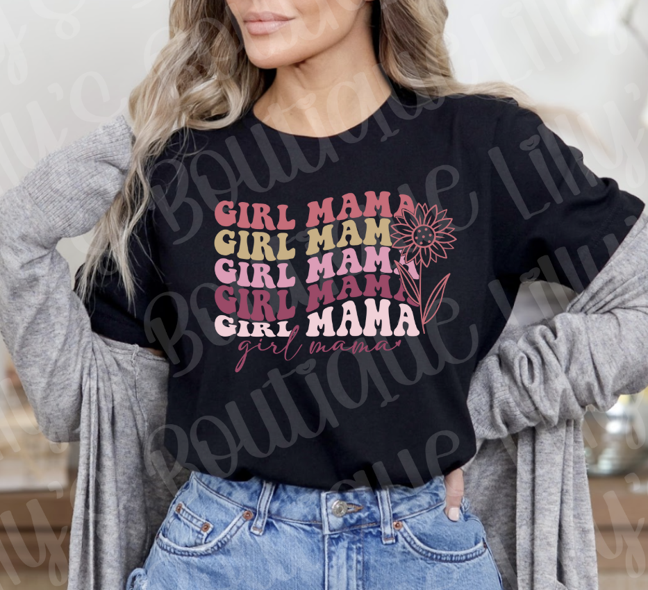 girl mama tee