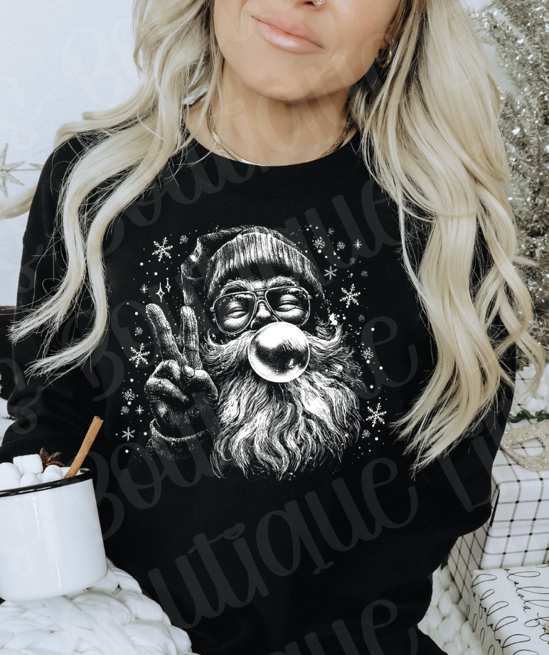 Santa Bubble Sweatshirt