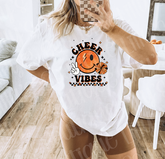 CHeer vibes orange