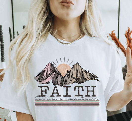 Faith can move mountains