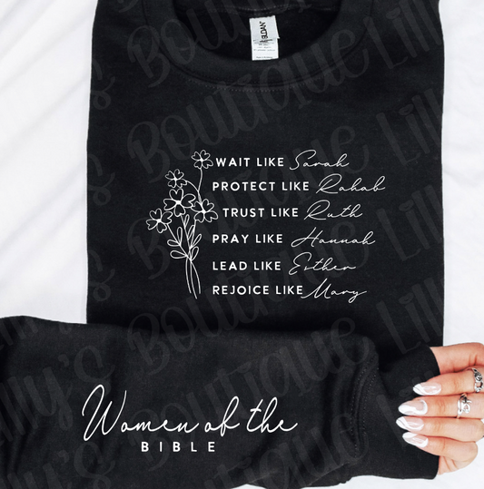 Women of the Bible Sweatshirt