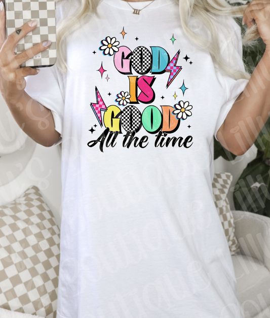 God is good all the time (white)