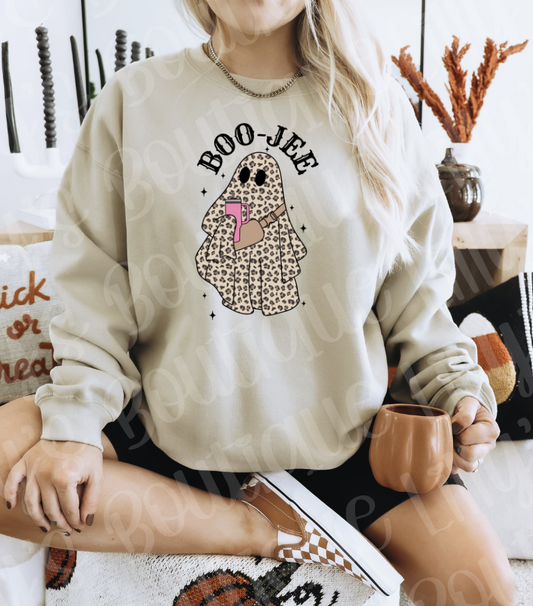 Boujee Leopard sweatshirt