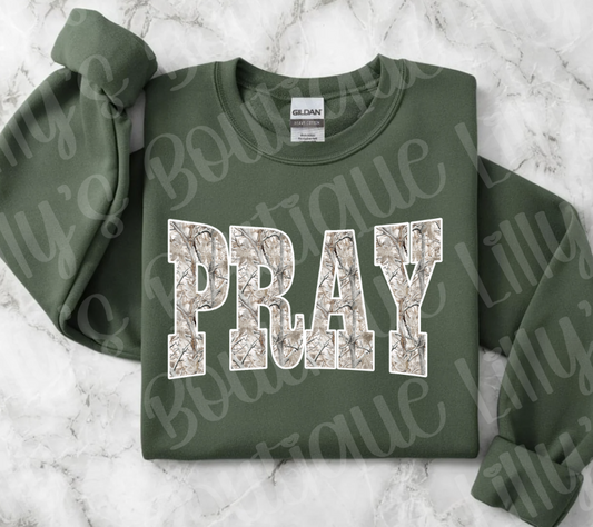 Pray Camo (military green)