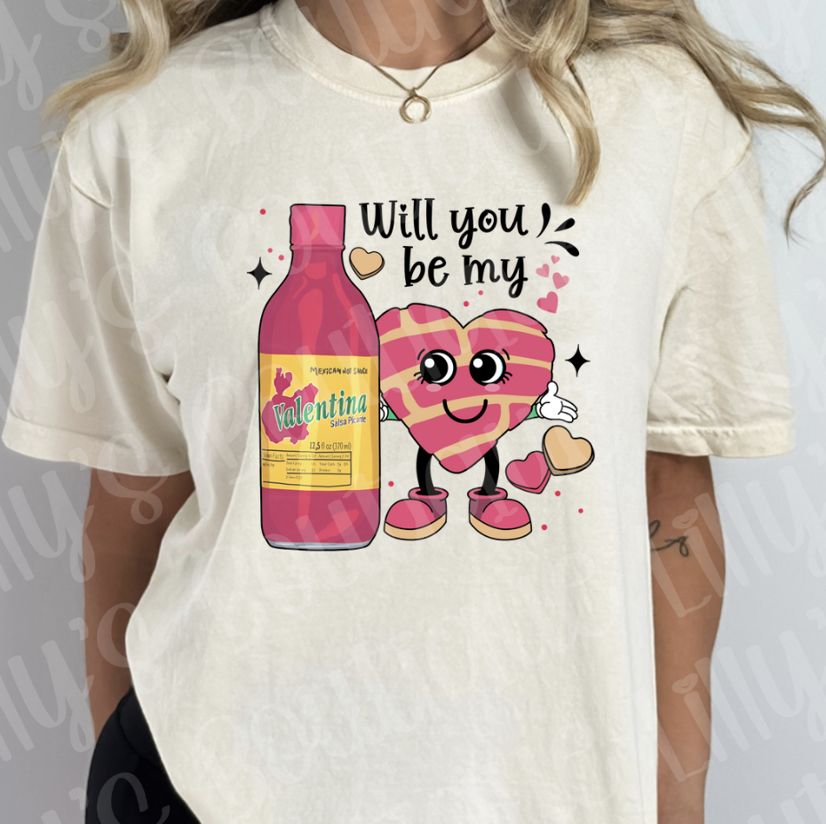 Will you be my Valentina tee