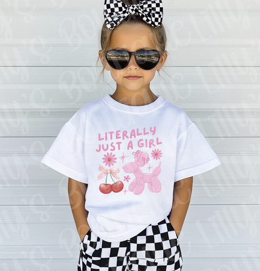 Literally just a Girl (white)