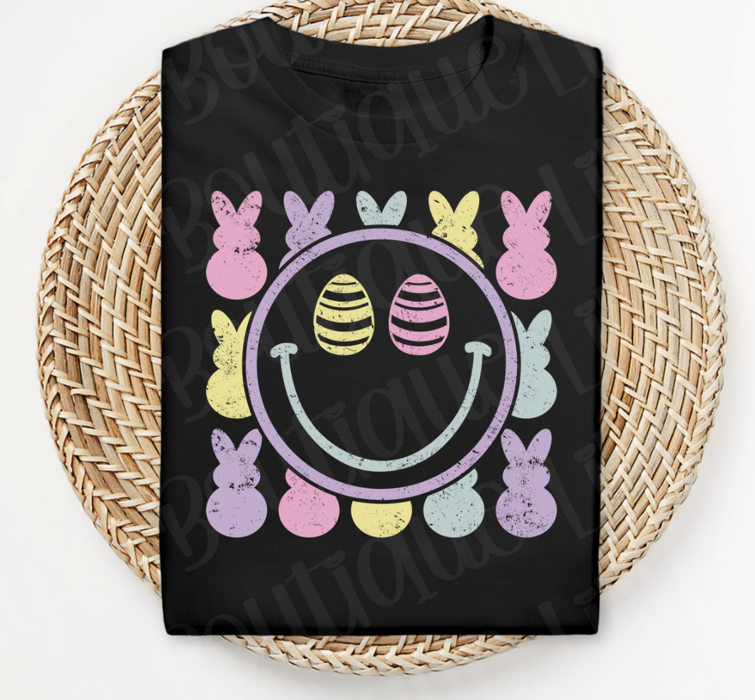 Happy bunnies (black)