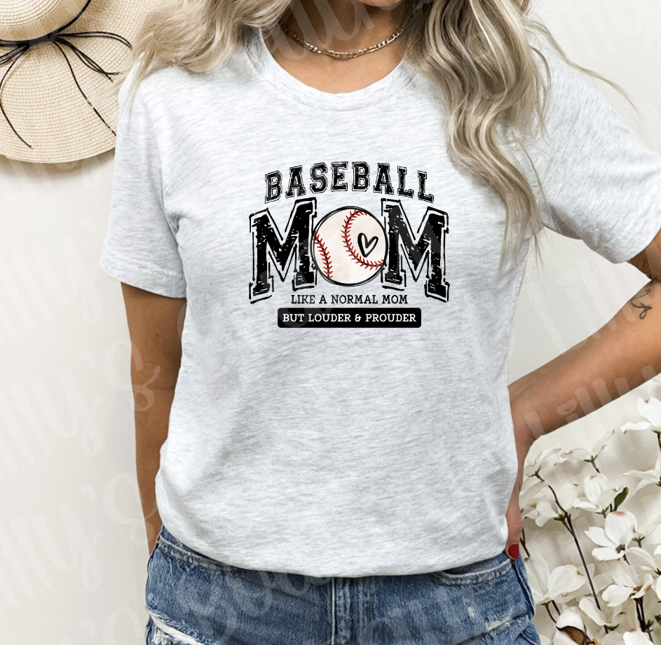 Baseball Mom tee