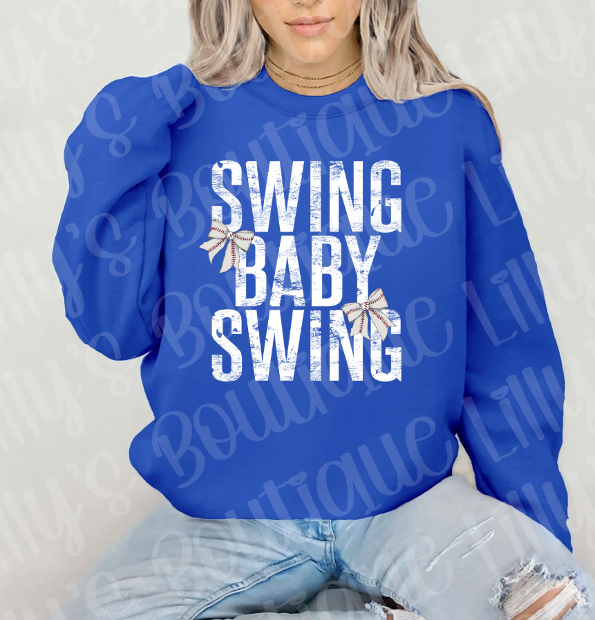 Swing baby swing (royal blue)