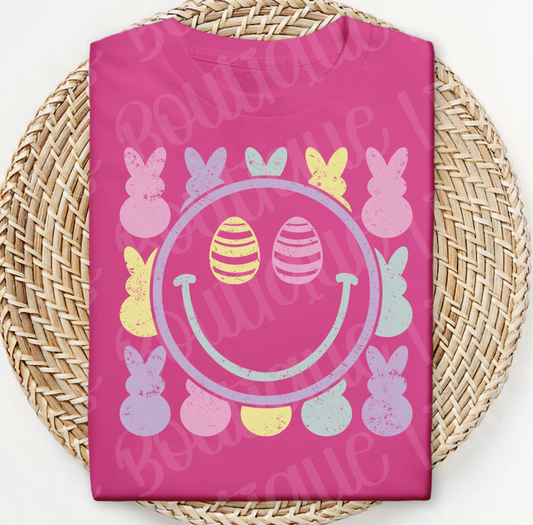 Happy bunnies (pink)