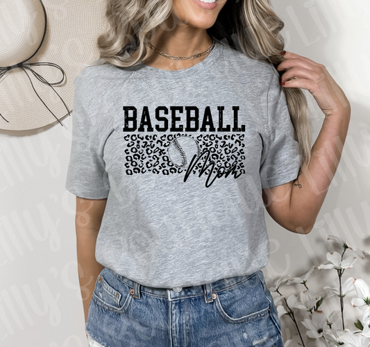 Baseball mom tee