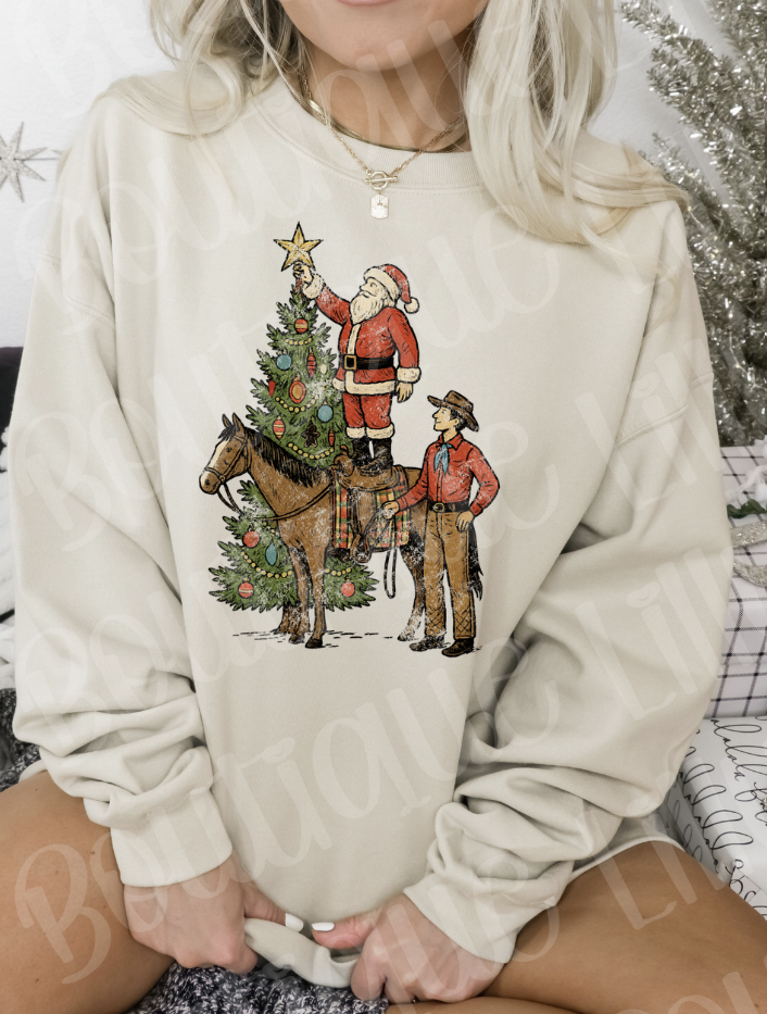 Western Christmas (tan)