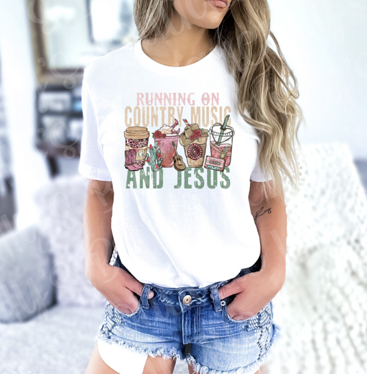 Running on Country music and Jesus