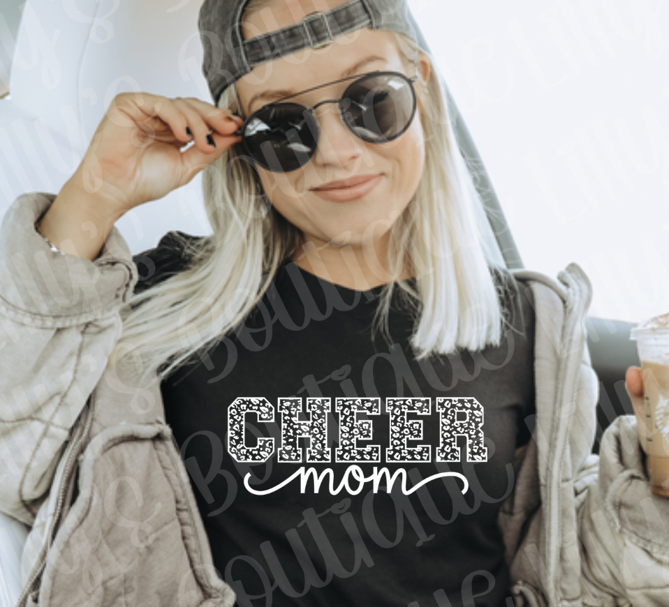 Cheer mom tee